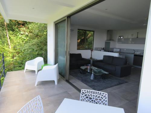 Balcony/terrace, La Maison Blanche in Quepos