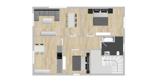 A szálláshely kívülről, Ferienwohnung Mittel-Gründau (Ferienwohnung Mittel-Grundau) in Grundau