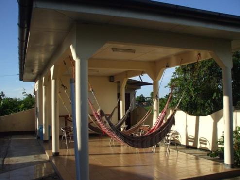 陽台/露台, Huize Sherida in Nickerie in 尼烏尼科里