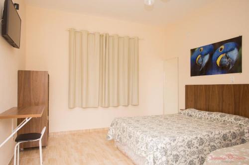 1 double bed