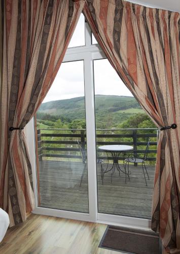 balkon/terras, Wicklow Way Lodge in Wicklow