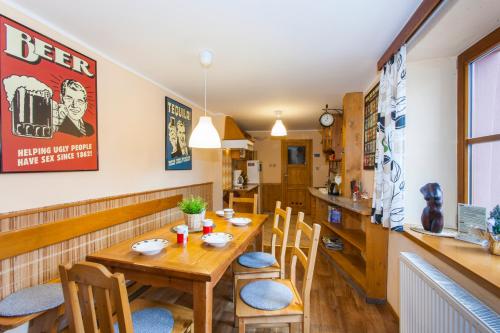 Kjøkken, Hostel Postel in Cesky Krumlov