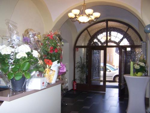 Entrance, Garni Hotel Post in Weissenstadt