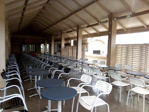 Balkon/teras, Hotel Saint Thomas in Lomé