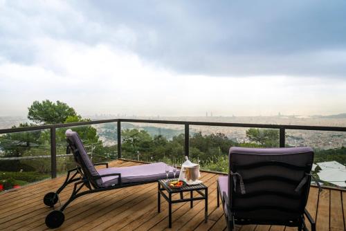 Superior Double Room with Terrace and City View