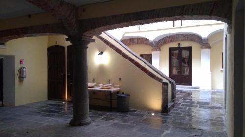 Lobby, Hotel Barroco in Puebla