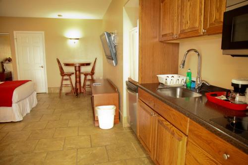 Konyha, Lake Grassy Inn & Suites in Lake Placid (Florida)