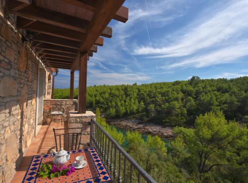 Erkély/terasz, Villa Rosa in Vrboska