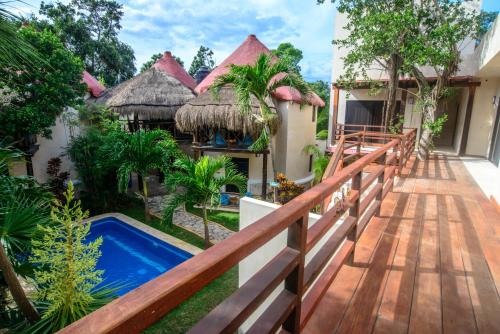 Buitenkant, Hotel Uolis Nah in Tulum