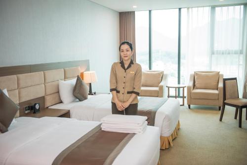 Guestroom, Muong Thanh Grand Tuyen Quang Hotel in Tuyen Quang