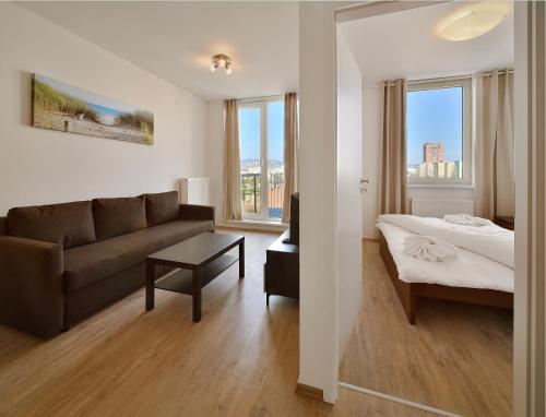 One-Bedroom Apartment with Balcony and City View image 7
