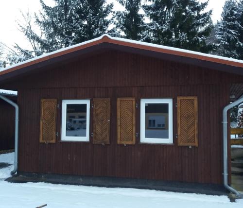 "Ferienhäuser" am Waldesrand mit und ohne Garten Knusperhäuschen, Teufelsloch, Walpurgishütte, Brockenhütte in Wernigerode, Deutschland