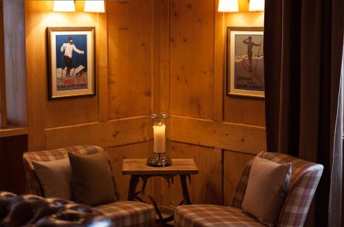 Boutique-Hotel Garni Bellevue Davos Wiesen - 로비