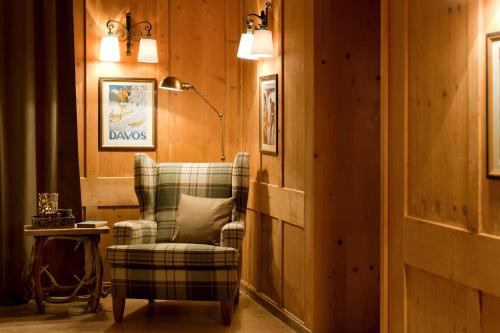 Boutique-Hotel Garni Bellevue Davos Wiesen - 로비