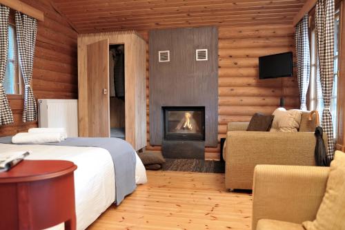 Chalet with Fireplace (2 Adults)