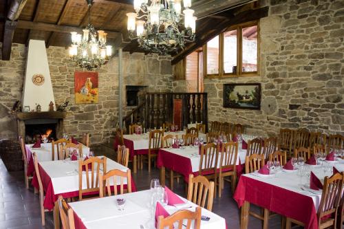 Restaurant, Casa Roan y Casa Grande in Palas de Rey