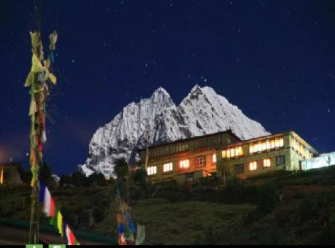 Hotelli välisilme, Panorama Lodge and Restaurant in Everesti regioon (Nepaal)