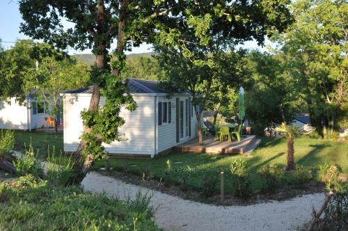 Viesnīcas āriene, Camping La Digue in Chauzon