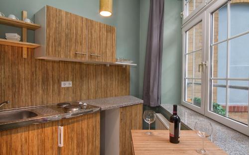 Konyha, Singer109 Hotel & Hostel near Alexanderplatz