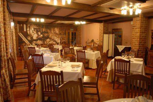 Étterem, Hotel Rural Robles in Jarandilla de la Vera