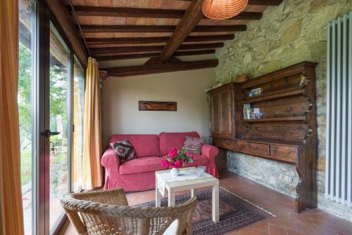 Közös társalgó / TV, La Sassaia in Carmignano