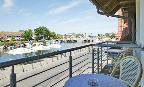 Kilátás, Hotel zur Brucke in Greifswald
