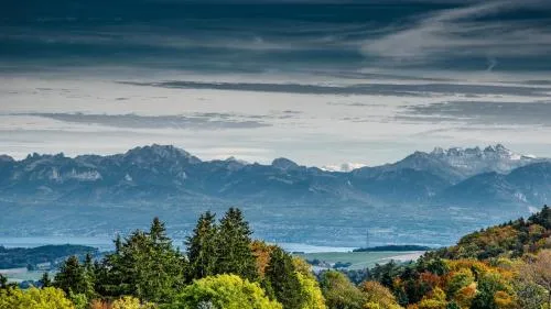 Auberge au Cavalier in Saint-George, Schweiz