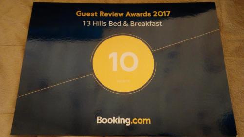 13 Hills Bed & Breakfast