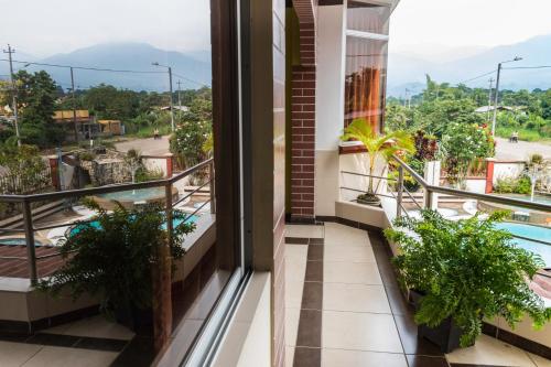 Terraza/balcón, Hotel Palmar del Rio Premium in Archidona
