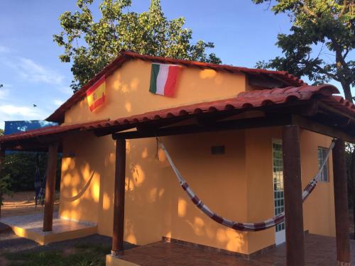 Viesnīcas āriene, Pousada e Chales Mambaí Inn (Pousada e Chales Mambai Inn) in Mambaí
