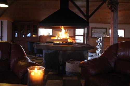 Bar/lounge, Hotel A in Reykholt