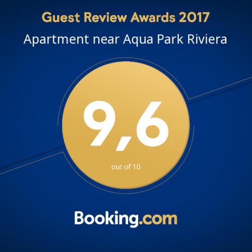 Apartment near Aqua Park Riviera
