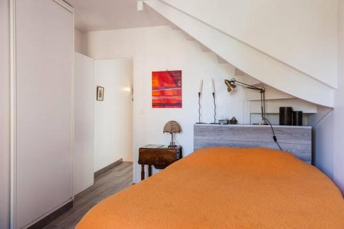 maison bleue gîte à louer Honfleur