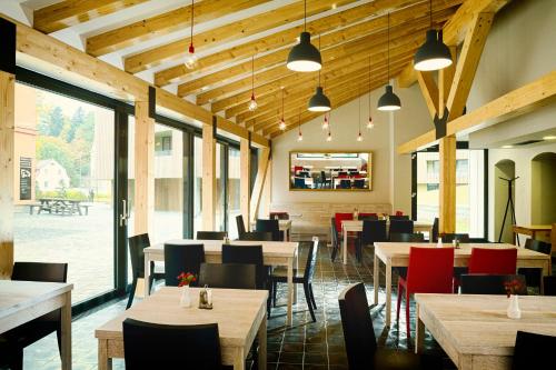 Étterem, Apartmán Krásná Lípa č. 1 (Apartman Krasna Lipa c. 1) in Krasna Lipa