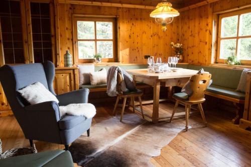 共用Lounge/電視區, Zirbenchalet Eggriedl in 格羅斯薩爾