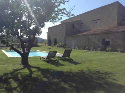 View, Maison vigneronne in Montlaur