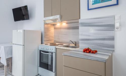ห้องครัว, Milos Apartments in เกาะมีลอส