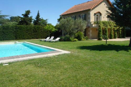 ACCENT IMMOBILIER - Villa Michel piscine chauffée gîte à louer Eygalières-en-Provence