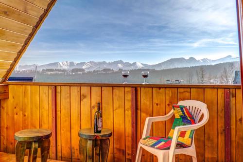 Balkons/terase, Apartamenty Osada Gubalowka Zakopane in Nowe Bystre