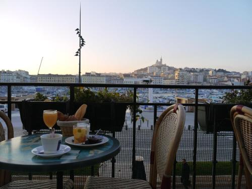 View, Hotel Belle Vue Marseille in Marseille