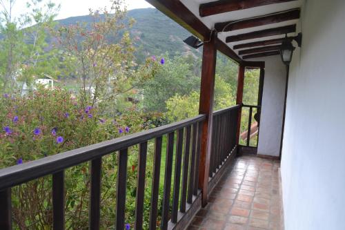 Balcony/terrace, Cabana la Chocolatera in Tibasosa