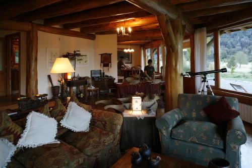 레스토랑, Peuma Hue Resort & Cabanas in 라고 구티에레스