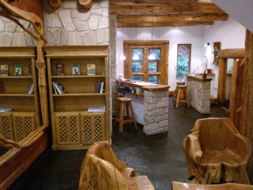 Lobby, Hosteria Lekun Lekun in Puerto Manzano