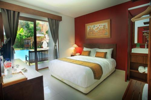 Hotel Puriartha Ubud Room Type - Deluxe Double View Room with Balcony or Pool Access Hotel Puriartha Ubud Room Type - Deluxe Double View Room with Balcony or Pool Access