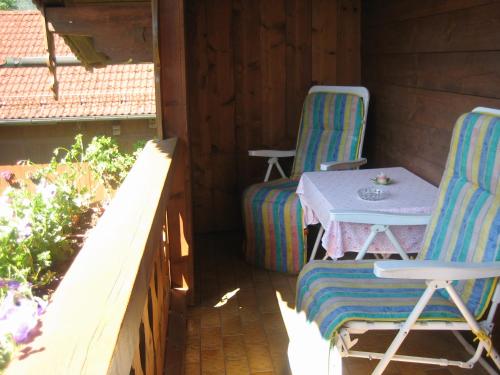 ระเบียง/ชานเรือน, Gastehaus Proisl in เลงกริส