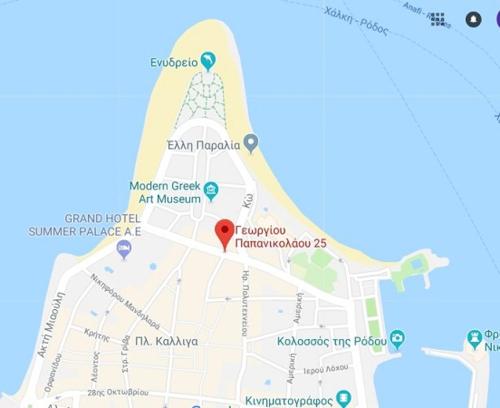  Beautiful City Center Flat in Rhodos