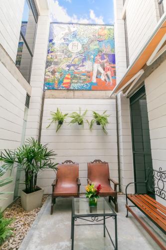 정원, Hotel Casa Vallecaucana in 칼리