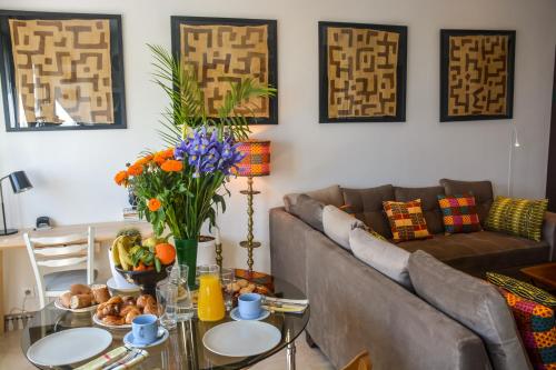 Appartement moderne moroccan/African décoration, Casablanca (photo 9)