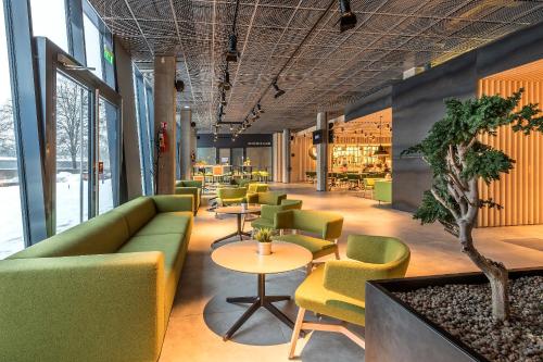 餐廳, 烏比荷酒店 (Urbihop Hotel) in 維爾紐斯