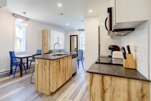Κουζίνα, L'Adresse sur Grande-Allée Lofts (L'Adresse sur Grande-Allee Lofts) in Quebec City (QC)
